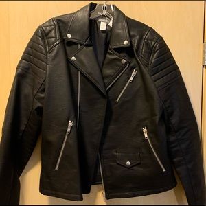 H&M Faux Leather Bomber Jacket (Men’s)